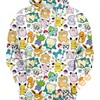Catch Them All With Cute Pokemon Hoodie In 3D - Available Now! 