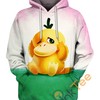 Catching Pikachu And Psyduck In All Over Print Hoodie 3D