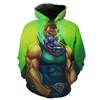 Caustic Apex Legends Custom All Over Print Hoodie - 3D Edition