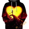 Celebrate Halloween With Sora In Halloween Town 3D Hoodie For Kingdom Hearts Fans 