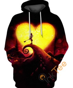 Celebrate Halloween With Sora In Halloween Town 3D Hoodie For Kingdom Hearts Fans