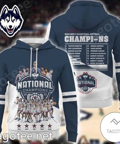 Celebrate The Championship With Uconn Huskies Champions 2023 Basketball 5Th National Title 3D Hoodie
