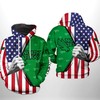 Celebrate Your Patriotism With North Texas Mean Green Ncaa Us Flag 3D Printed Hoodie/Zipper Hoodie