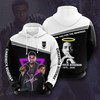 Channel Your Inner Panther With The Black Panther Custom All Over Print 3D Hoodie