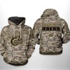 Charlotte 49Ers Camo Veteran 3D All Over Print Hoodie, Zip-Up Hoodie
