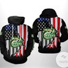 Charlotte 49Ers Us Flag 3D Printed Hooded Jacket 