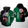 Charlotte 49Ers Us Flag Skull 3D Printed Hoodie/Zipper Hoodie 
