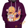 Charmander Coffee Lovers Hoodie 3D