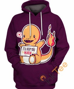 Charmander Coffee Lovers Hoodie 3D