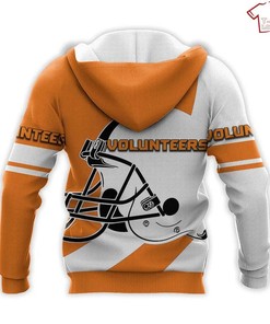 Cheer On The Tennessee Volunteers With The Orange And White 3D All Over Print Hoodie