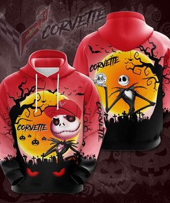 Chevrolet Corvette Custom 3D Hoodie Printful