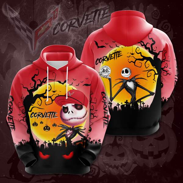 Chevrolet Corvette Custom 3D Hoodie Printful
