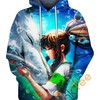Chihiro And Haku Underwater Adventure All Over Print Hoodie 3D