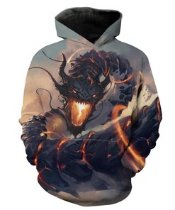 Chinese Dragon Epic Fantasy All Over Print Hoodie 3D