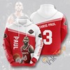 Chris Paul Houston Rockets Basketball Hoodie - 3D All Over Print 