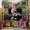 Christmas 3D Printed Quilt Blanket, Halloween Jack Skellington Blanket