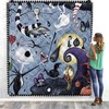 Christmas 3D Printed Quilt Blanket - Halloween Jack Skellington Quilt set
