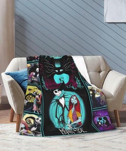 Christmas Throws Blanket - Soft and Cozy Flannel Throw Blanket for Air Conditioner