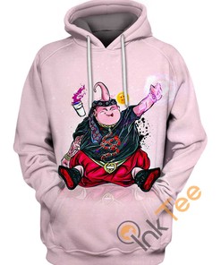 Chubby Majin Buu Dragon Ball Z Gift For Men 3D Hoodie