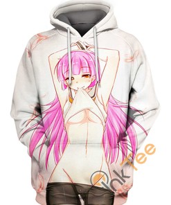 Chuiko Ahegao Anime Custom All Over Print Hoodie 3D