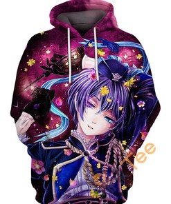Ciel Black Butler Custom All Over Print Hoodie 3D