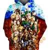 City Heroes All Over Print Hoodie 3D