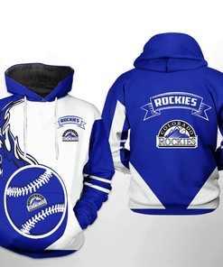 Colorado Rockies Mlb Classic 3D Hoodie - Perfect For Fans