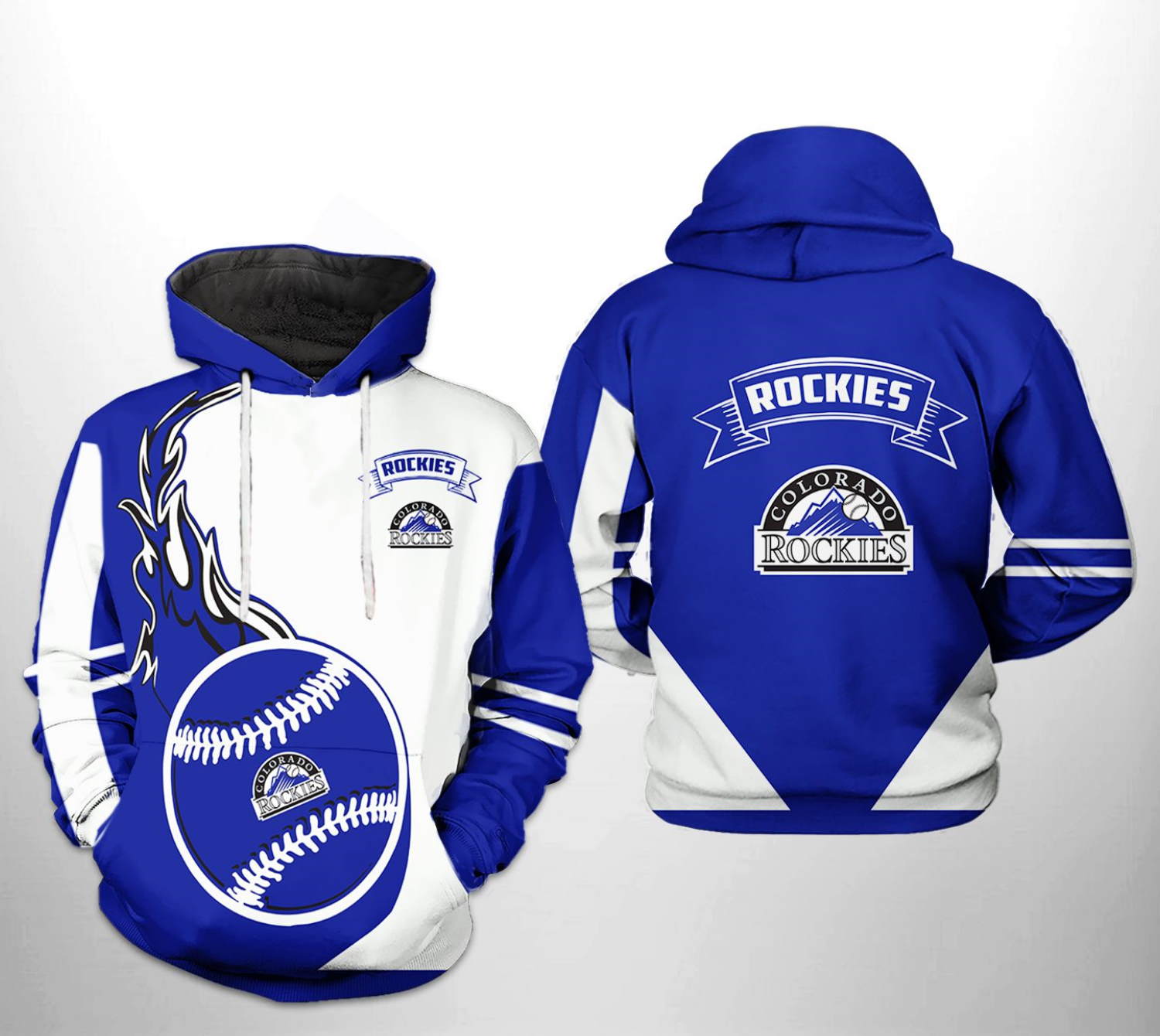 Colorado Rockies Mlb Classic 3D Hoodie - Perfect For Fans