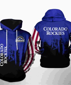 Colorado Rockies Mlb Team Us 3D Hoodie Zipper Hoodie - Perfect For Fans