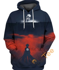 Colossal Attack On Titan Hero Custom All Over Print Hoodie 3D