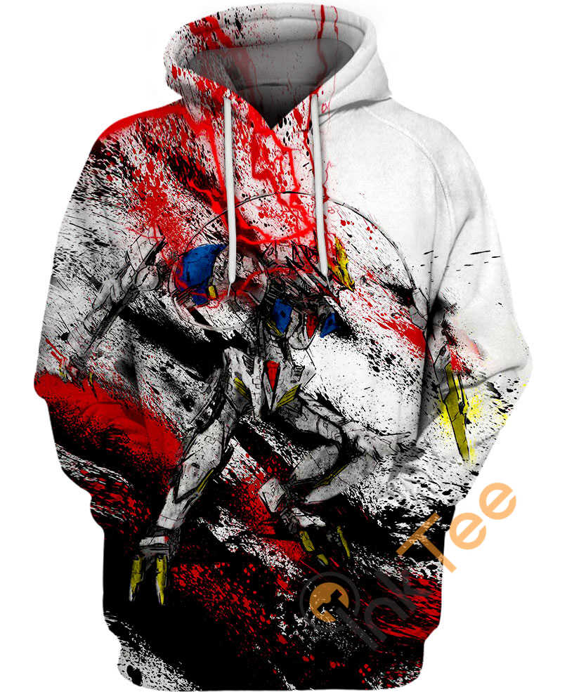 Combat Performance Sporty All Over Print Hoodie 3D