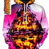 Comfortable Deep Sleep Unisex All Over Print 3D Hoodie