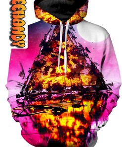 Comfortable Deep Sleep Unisex All Over Print 3D Hoodie