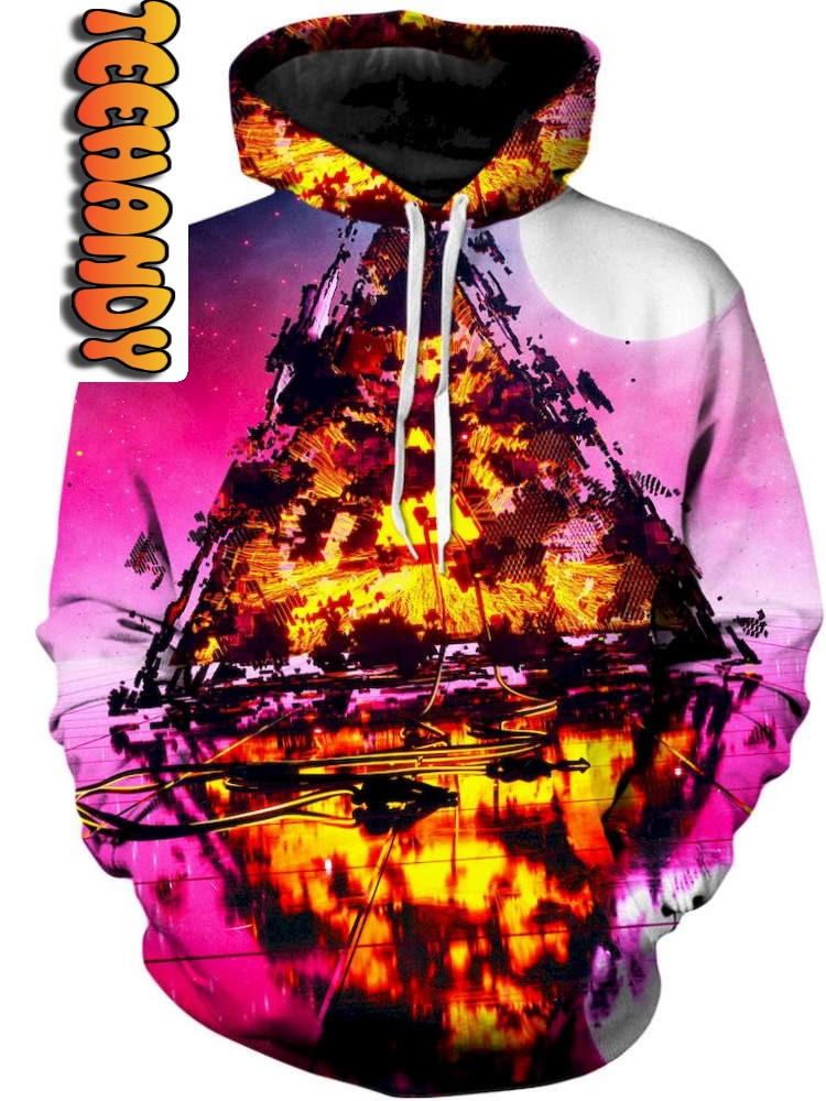 Comfortable Deep Sleep Unisex All Over Print 3D Hoodie