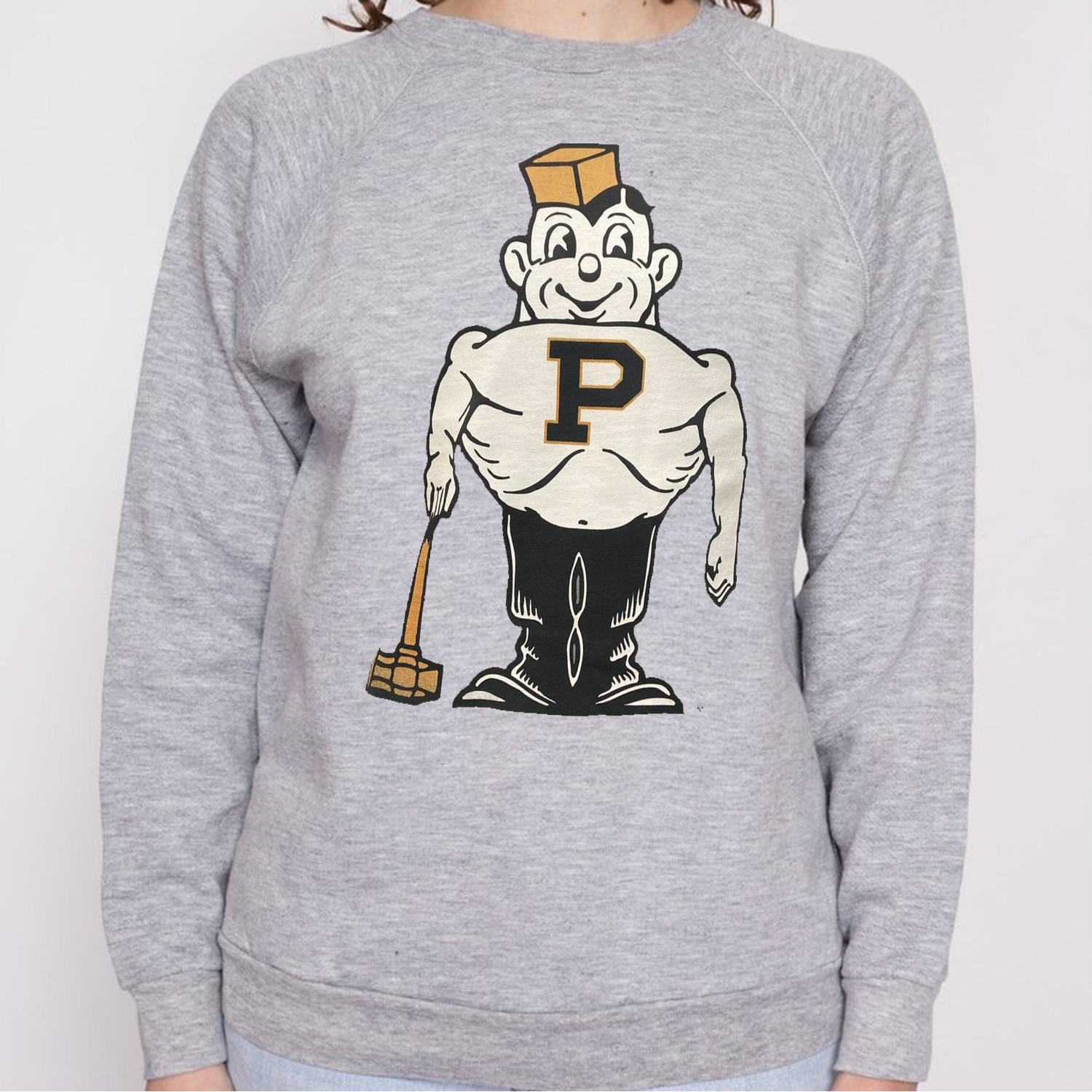Comfortable Vintage Style 1950 Purdue Pete Tee - Great for Fans and Alumni