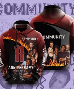 Community Show Custom All Over Print Hoodie 3D