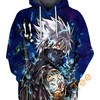 Cool Kakashi Copy Sign Custom All Over Print Hoodie 3D