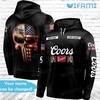 Coors Banquet Punisher Skull Custom All Over Print Hoodie 3D Beer Lovers Gift
