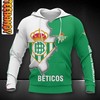 Coosur Real Betis All Over Print 3D Hoodie