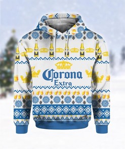 Corona Extra Beer Bottles All Over Print 3D Hoodie