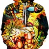 Cosplay Jojo'S Bizarre Adventure All Over Print 3D Hoodie With Front Pocket (5
