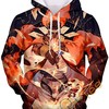 Cosplay Jojo'S Bizarre Adventure All Over Print 3D Hoodie With Front Pocket (6