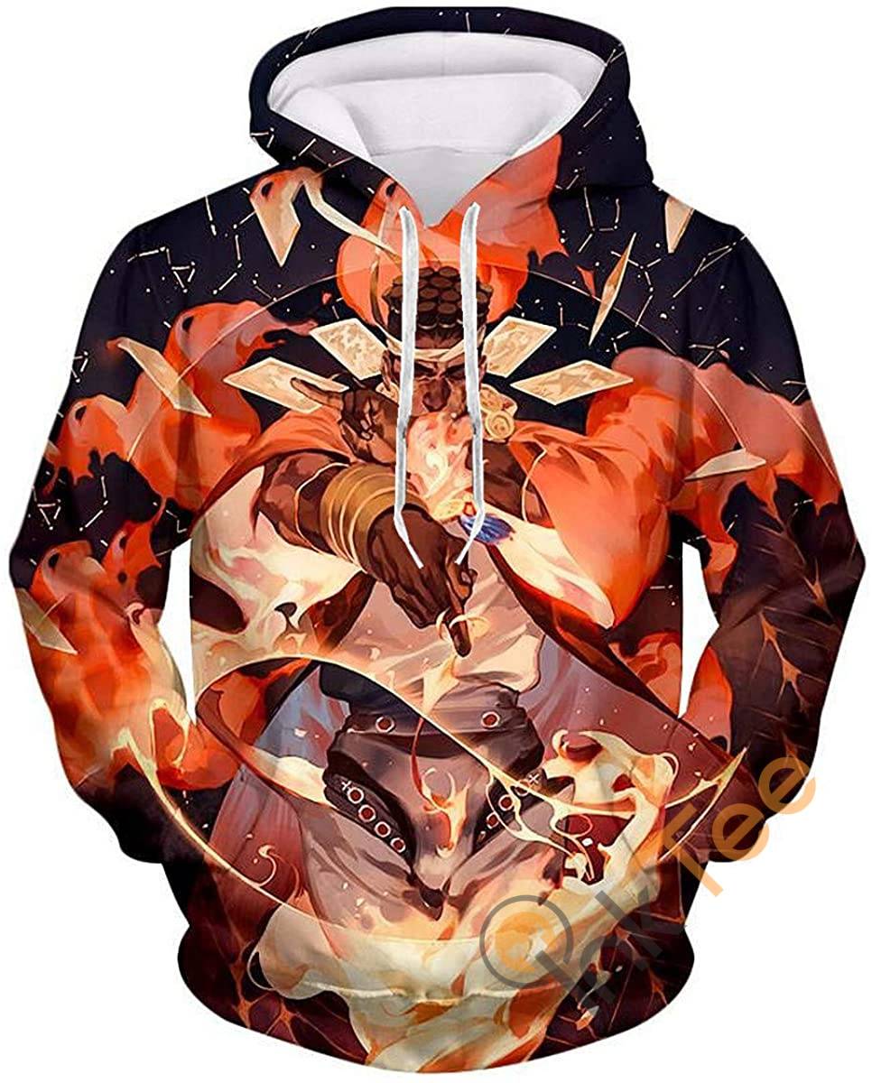 Cosplay Jojo'S Bizarre Adventure All Over Print 3D Hoodie With Front Pocket (6