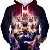 Cosplay Jojo'S Bizarre Adventure All Over Print 3D Hoodie With Front Pocket (8