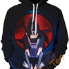 Cosplay Naruto All Over Print 3D Hoodie With Front Pocket (11