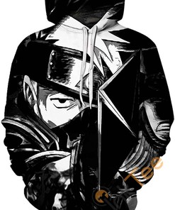 Cosplay Naruto All Over Print 3D Hoodie With Front Pocket (4