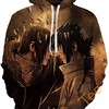 Cosplay Naruto All Over Print 3D Hoodie With Front Pocket (5