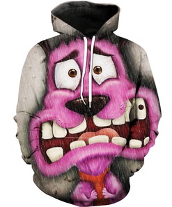 Courage The Cowardly Dog Courage Dog All Over Print 3D Hoodie