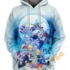Courageous Digimon Friendship Team All Over Print 3D Hoodie