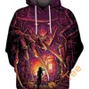 Creepy Devils Claws Freddy Krueger All Over Print 3D Hoodie